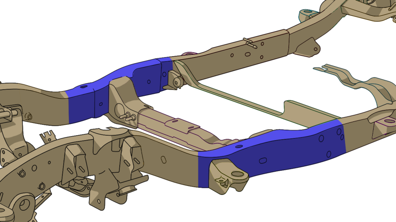 Rust Buster Front Center Frame Section