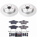 Power Stop 13-18 Ford C-Max Rear Z23 Coated Brake Kit