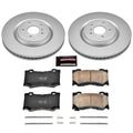 Power Stop 09-13 Infiniti FX50 Front Z17 Evolution Geomet Coated Brake Kit