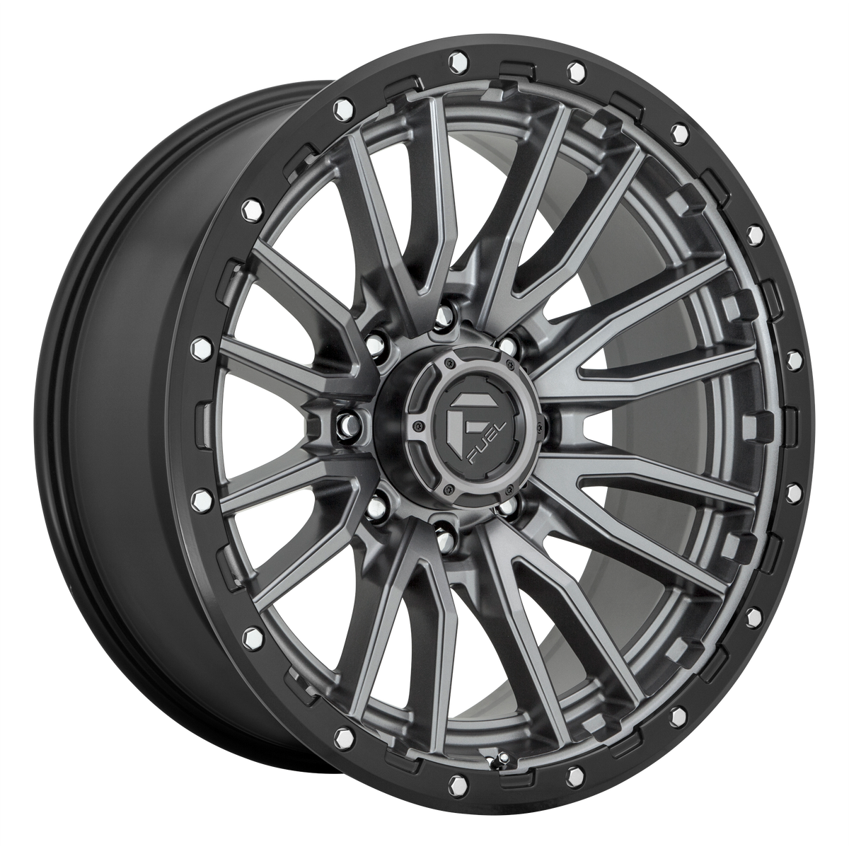 REBEL 16X8 6X5.5 106 +1 M-GMTL-BLK-RG