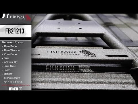 Jeep Gladiator In-Bed Tire Carrier For 20-Current Gladiator JT Fishbone Offroad