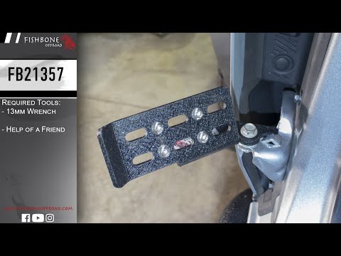 2022-Present Bronco Foot Pegs Fishbone Offroad