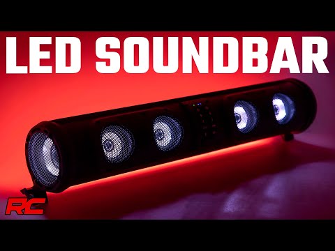Bluetooth LED Soundbar 8 Speaker IP66 Waterproof UTV/ATV Rough Country