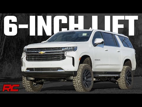 6 Inch Lift Kit Chevy/GMC SUV 1500 4WD (2021-2026) Rough Country