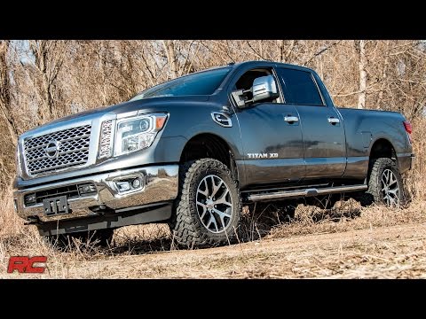 2 Inch Lift Kit Nissan Titan XD 2WD/4WD (2016-2024) Rough Country