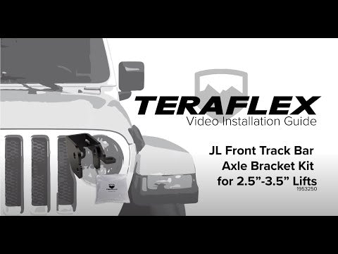 18-Up Wrangler JT/Gladiator Track Bar Bracket Kit Front Lower 2.5-3.5 Inch Lift TeraFlex