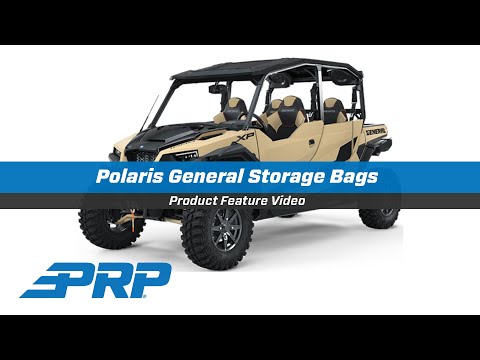 Overhead Bag for 16+ Polaris General Black PRP Seats