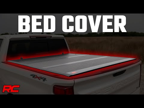Hard Low Profile Bed Cover 5 Foot Bed Cargo Mgmt Nissan Frontier (05-21) Rough Country