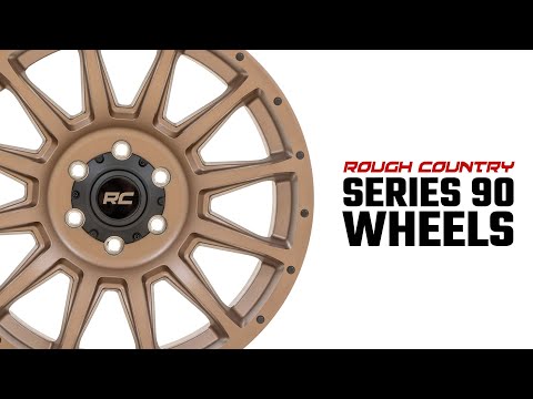 90 Series Wheel One-Piece Bronze 18x9 Rough Country