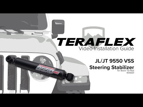 18-Up Wrangler JT/Gladiator 9550 VSS Steering Stabilizer Stock Tie Rod 0-6 Inch Lift TeraFlex