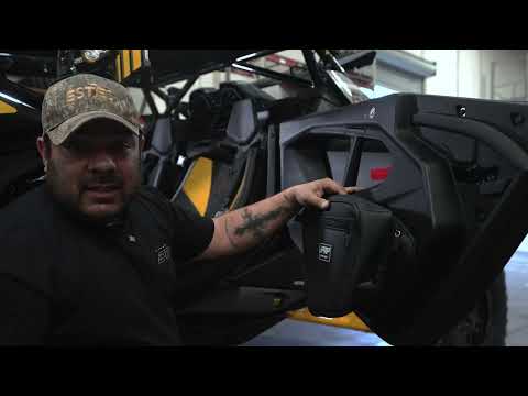 Upper Door Bags for Can-Am Maverick R Pair PRP Seats