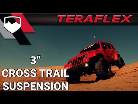 07-18 Wrangler JK 2 Door 3 Inch Alpine CT3 Short Arm Suspension System No Shocks TeraFlex