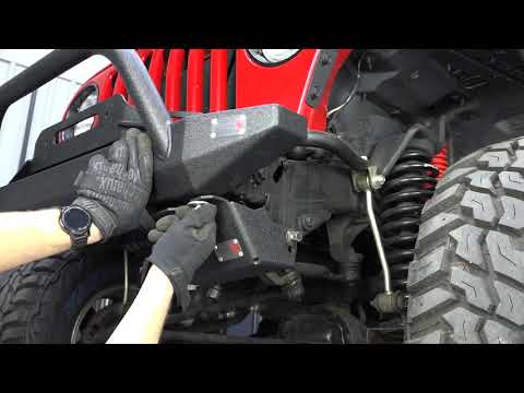 Jeep TJ Steering Box Skid Plate 97-06 Wrangler TJ Black Textured Powdercoat Fishbone Offroad