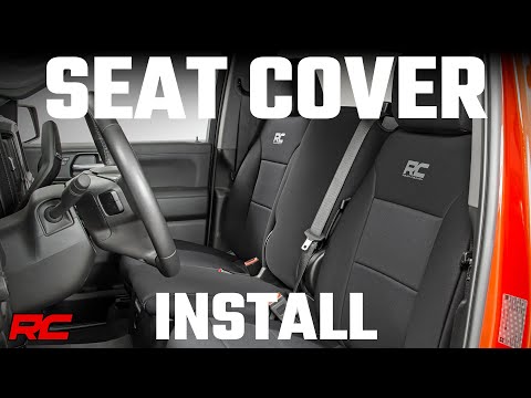 Seat Covers FR 40/20/40 & Rear Silverado/Sierra 1500 (14-18 & Classic) Rough Country