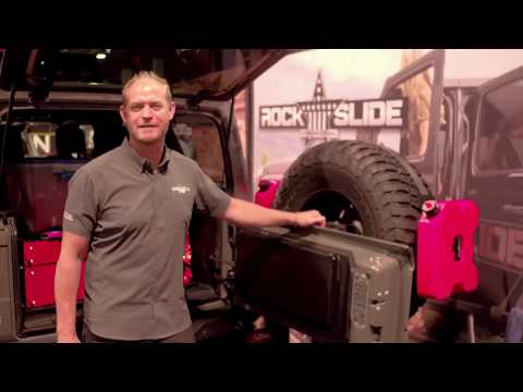 Jeep Trail Tailgate Table for Wrangler JK and JL 2/4 Door Rock Slide Engineering