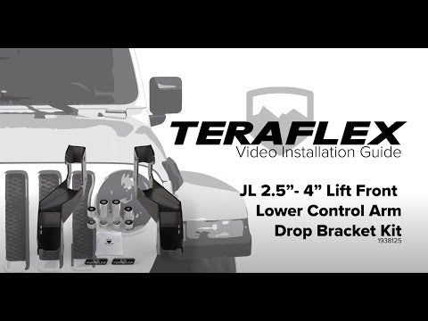 18-Up Wrangler JT/Gladiator Sport Frame Bracket Kit Front Control Arms 2.5-4.5 Inch / 3.5-4.5 Inch TeraFlex
