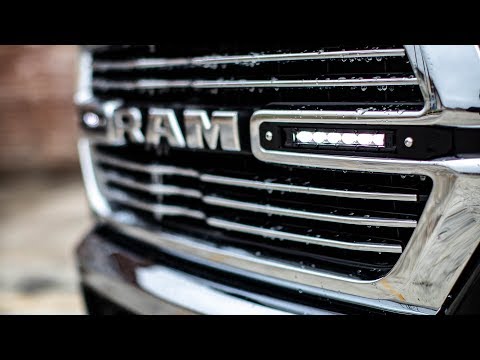 6 Inch Black Series LED Light Bar Slim Line Rough Country