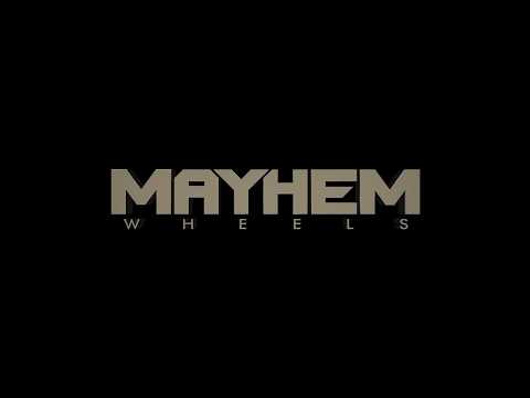 Mayhem Offroad Wheels Cogent 8107 GB 17x9 Milled Spokes Gloss Black Cast Aluminum