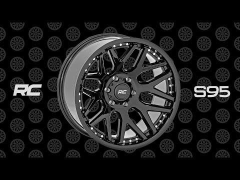 95 Series Wheel One-Piece Gloss Black 20x10 Rough Country