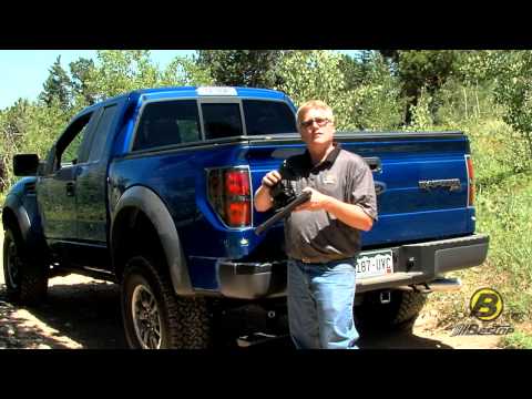 TrekStep Truck Bed Step Rear Mount For Ford 2006-2014 F-150 Driver Side Black Bestop