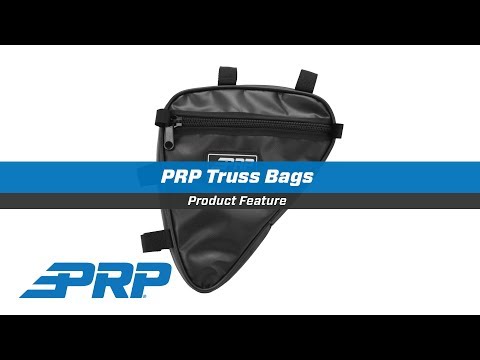 Truss Bag Left Black Vinyl Coated Nylon PRP Seats