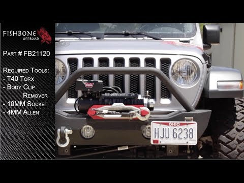 Jeep JL Headlight Guards For 18-Pres Wrangler JL Aluminum Fishbone Offroad