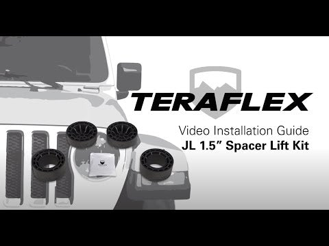 18-Up Wrangler JL 4 Door 1.5 Inch Performance Spacer Lift Kit No Shocks TeraFlex