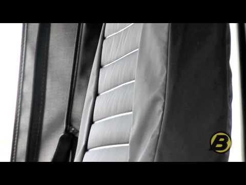 Jeep Seat Covers For Jeep 2018-2023 Wrangler JL 2 Door Rear Premium Vinyl Fabric Bestop