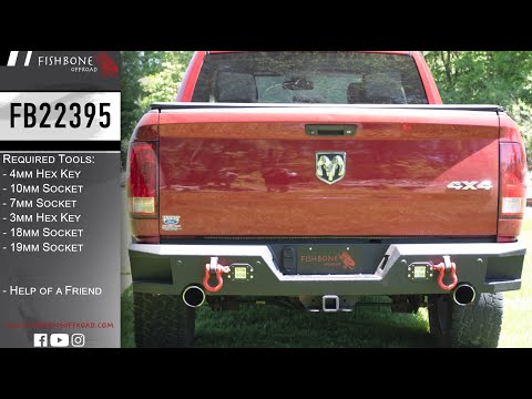 2009-Current Ram 1500 Classic Anglerfish Rear Bumper Fishbone Offroad