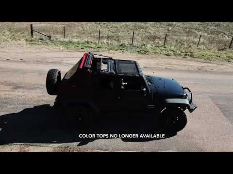 The SunScreen For Jeep '07-18 Wrangler JK (For Soft Top) Mesh Bestop