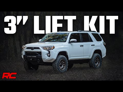 3 Inch Lift Kit Upper Control Arms RR Coils M1 Struts Toyota 4Runner (10-24) Rough Country