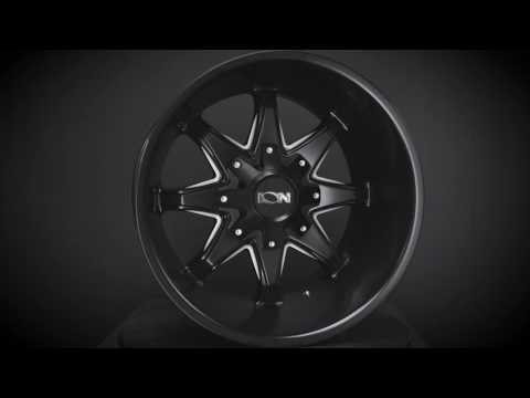 Cast Aluminum Wheels 181 SB 20x9 Satin Black ION Wheels