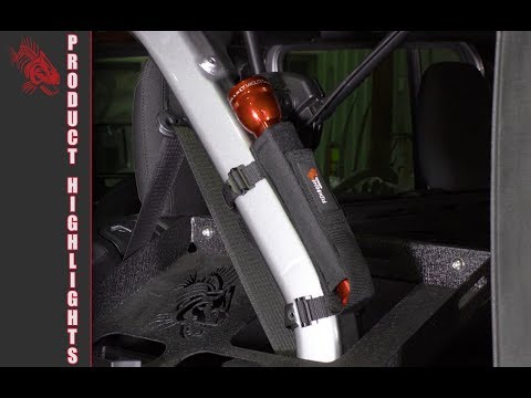 Roll Bar Flashlight Holder Fishbone Offroad