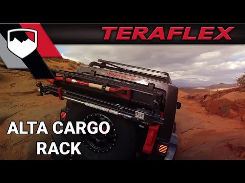 07-18 Wrangler JK Alta Cargo Rack Rails TeraFlex