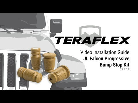 18-Up Wrangler JL Progressive Bump Stop Kit Front & Rear 0-4.5 Inch Lift TeraFlex