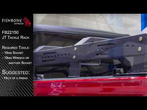 88-Present Chevy/GMC 74 Inch Tackle Rack Long Bed Fishbone Offroad