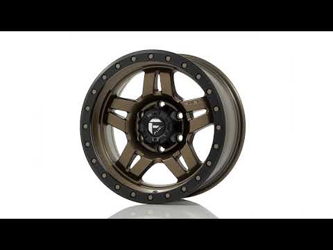 Aluminum Wheels 18X9 Anza D583 Bronze Fuel Off Road Wheels