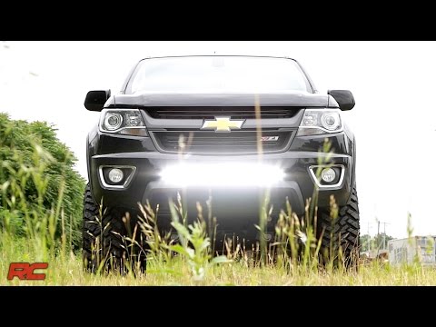 LED Light Mount Bumper 30 Inch Chevy/GMC Canyon/Colorado 2WD/4WD (15-22) Rough Country
