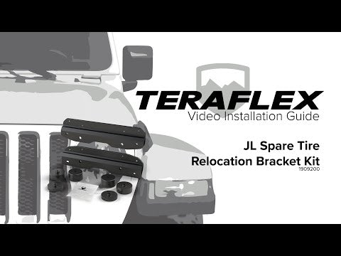 18-Up Wrangler JL Spare Tire Relocation Kit TeraFlex