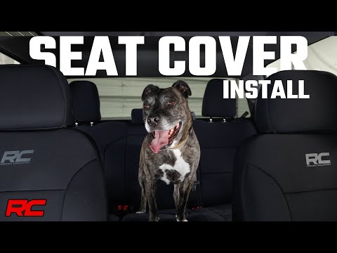 Seat Covers FR 40/20/40 Chevy/GMC Sierra 1500 (19-26)/Silverado 1500 (19-26) Rough Country
