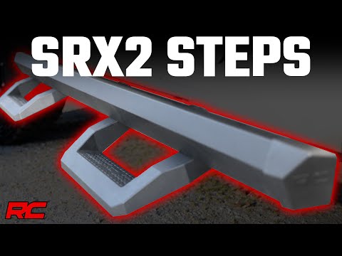 SRX2 Adj Aluminum Step Crew Cab Ram 1500 (19-26)/1500 TRX (21-24) Rough Country