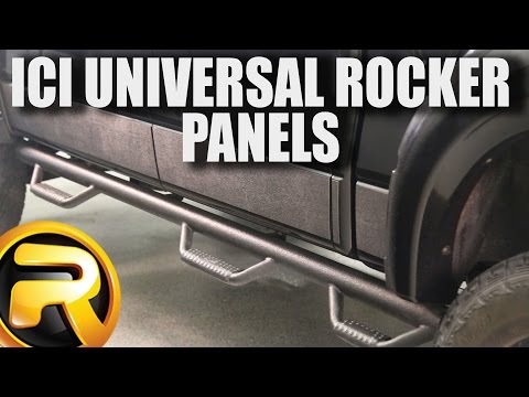 Rock Rail Detachable Step Textured Black Pair NFab