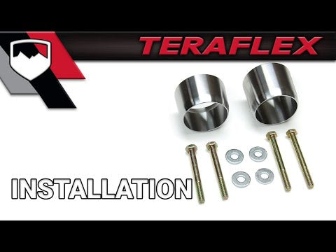 12-18 Jeep Wrangler JK Exhaust Spacer Kit TeraFlex