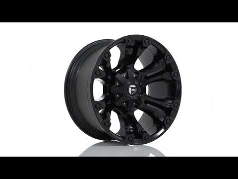 Aluminum Wheels 18X9 Vapor D560 Matte Black Fuel Off Road Wheels