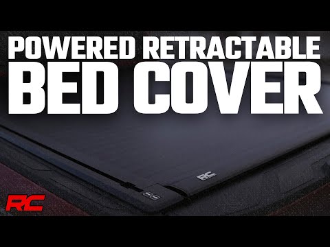 Powered Retractable Bed Cover 5 Foot 7 Inch Bed Toyota Tundra 2WD/4WD (2022-2026) Rough Country