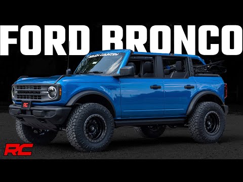 2 Inch Lift Kit M1 Lifted Struts Ford Bronco 4WD (2021-2025) Rough Country