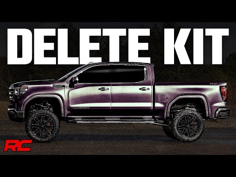 Mud Flap Delete GMC Sierra 1500 2WD/4WD (2019-2026) Rough Country