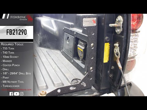 Tacoma Bed Stiffener Tie Down Fishbone Offroad