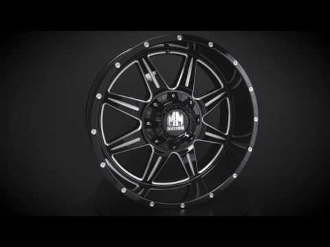 Mayhem Offroad Wheels Monstir 8100 CH 20x9 Cast Aluminum