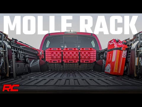 Molle Panel Kit Pass Side Bed Jeep Gladiator JT 4WD (2020-2025) Rough Country
